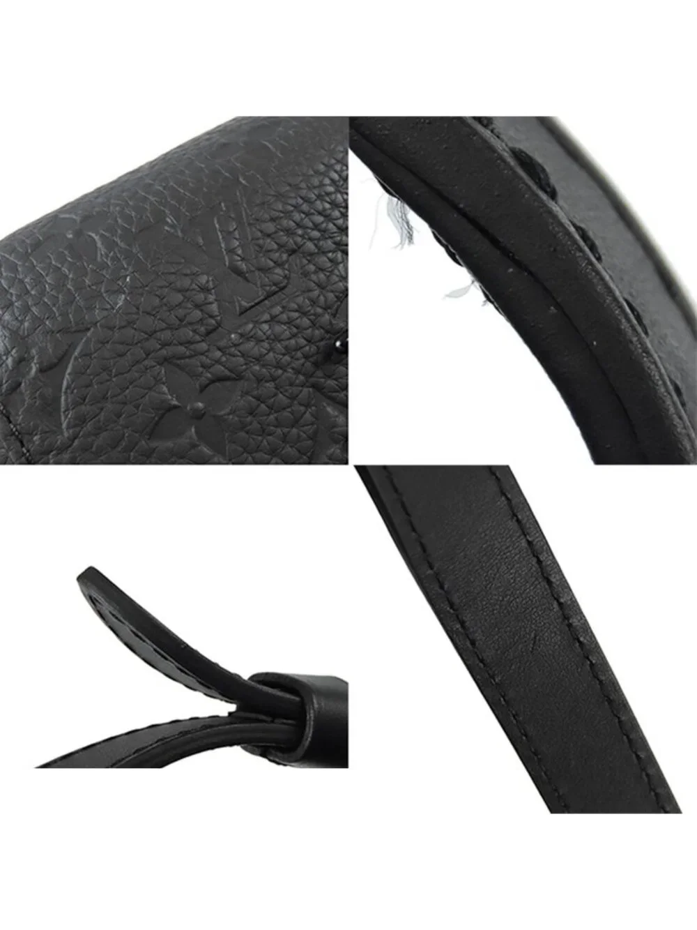 Louis Vuitton Steamer Wearable Wallet Black Monogram Taurillon Shoulder Bag